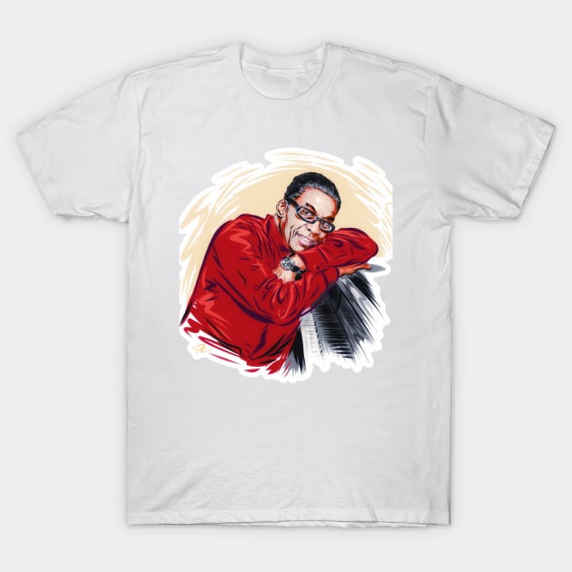 Herbie Hancock - An illustration by Paul Cemmick T-Shirt by PLAYDIGITAL2020